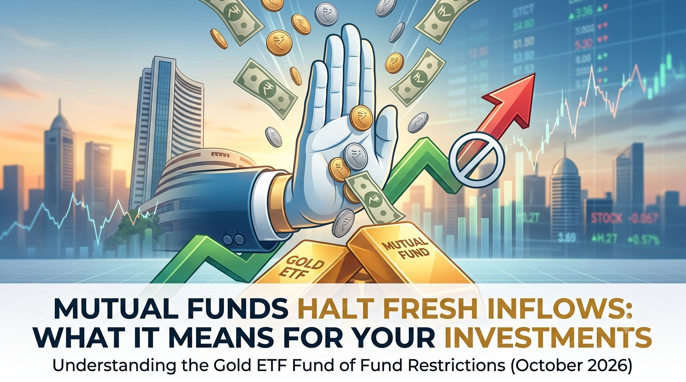 Mutual Funds Halt New Investments in Gold & Silver Schemes: What Investors Need to Know